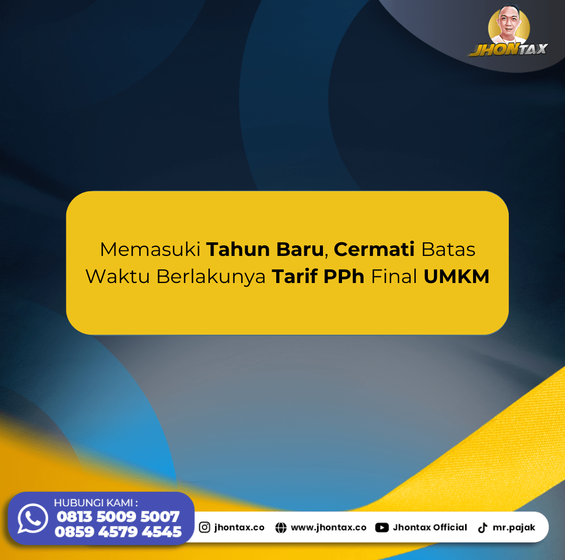 Memasuki Tahun Baru Berlakunya Tarif Pph Final Umkm