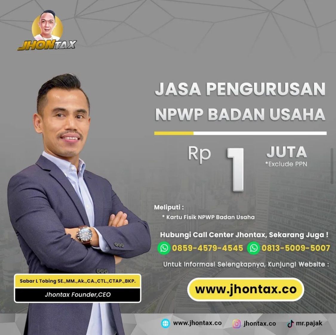 JASA PENGURUSAN NPWP BADAN USAHA