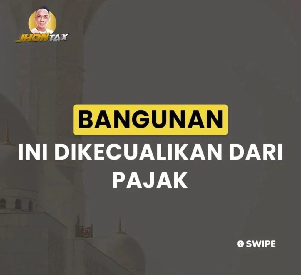 Bangunan Yang Terhindar Pajak